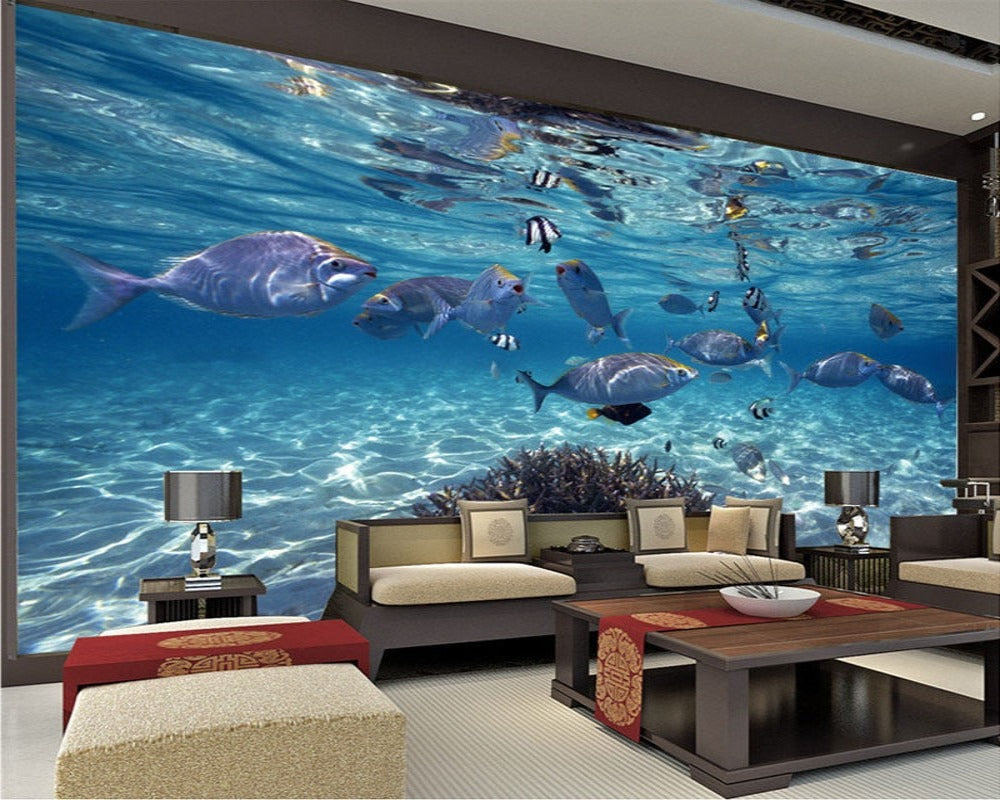 3D Wallpaper Aquarium Wildlife